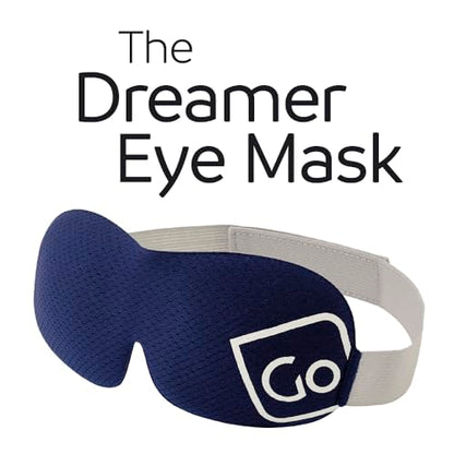 Go Travel Dreamer Eye Mask, Sleep Mask for Uninterrupted Sleep, Dark Blue