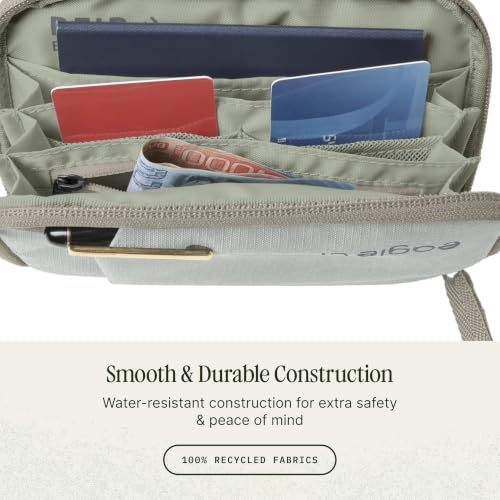 Eagle Creek Stash RFID Passport Wallet, Unisex, Storm Grey - color: Storm Grey
