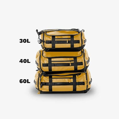 WANDRD Carryall 40L Dallol Yellow - Perfect Travel Essentials Duffel Bag: Versatile for Traveling, Ideal Vacation & Everyday Use - color: Dallol Yellow, size: 40L