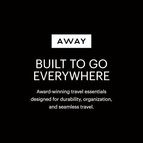 Away Featherlight Weekender Bag, Airline Approved Carry-On Bag - color: Jet Black