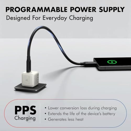 PD 20W GaN Charger, Wozoyo Type-C Fast Charger Compatible for iPhone 17/16/16 Pro Max/15 Series/iPad Pro, Smartphones & Tablets, QC 3.0,Compact Foldable Plug Design, Smart Power Delivery