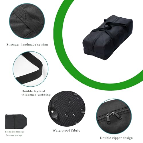 Heavy Duty Water-Resistant Duffle Tool Bag, 10L - size: 10L-17.7''(L)x6.69''(W)x5.5''(H)