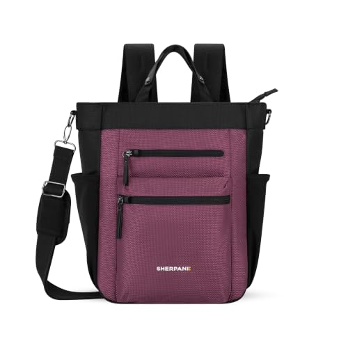 Sherpani Soleil, Anti Theft Convertible Backpack Tote (Pink Smoky Orchid) - color: Pink Smoky Orchid