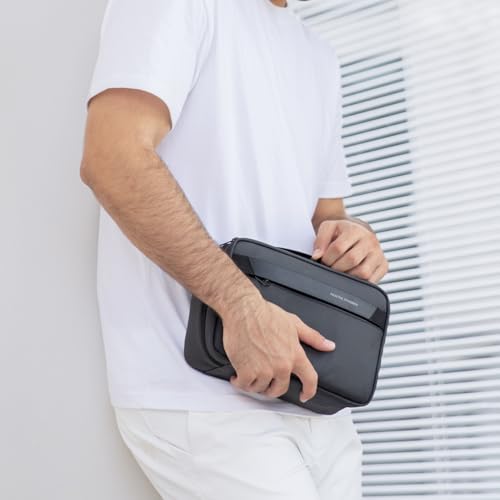 MARK RYDEN Hanging Toiletry Bag for Men, Travel Toiletry Organizer Dopp Kit - color: Dark Grey
