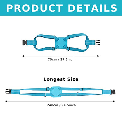 Travelkin Luggage Straps Bag Bungee for Suitcase Add a Bag TSA Approved - color: BLUE