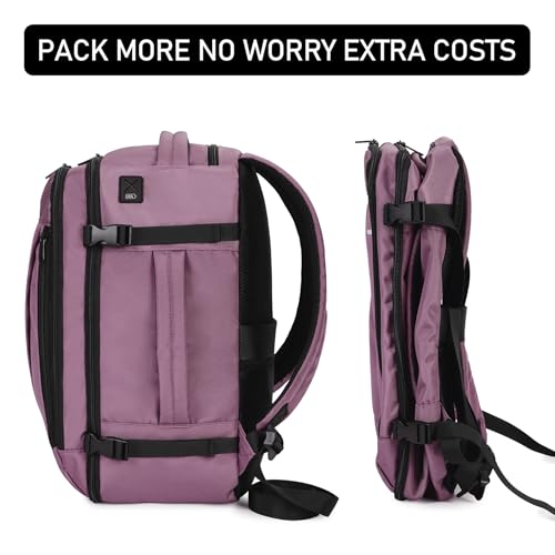 ECOHUB Travel Backpack 18x14x8 Frontier Airlines Personal Item Bag Pink - color: Pink, size: 18 inch
