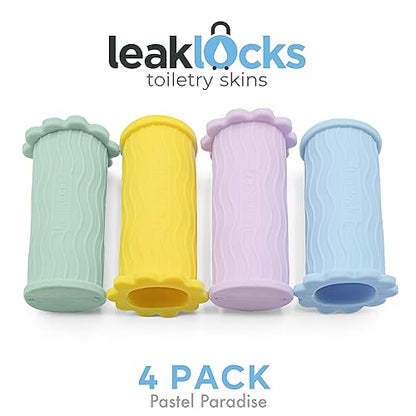 Rinseroo LeakLocks® Toiletry Skins™ Elastic Sleeve for Travel Container