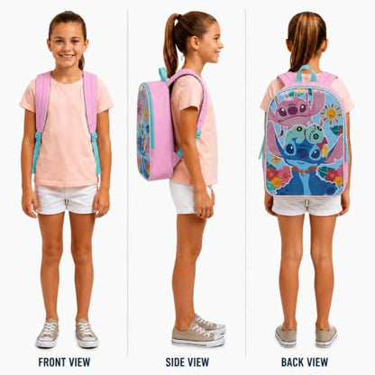 Disney Lilo and Stitch Backpack - Kids Backpack for Girls - color: Lilo & Stitch