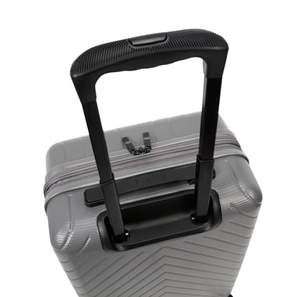 TRIPS RIDGELINE 20-Inch Carry-On Lightweight Durable Hardside 8-Wheel Spinner Cabin Size Luggage, Granite - color: Granite, size: CARRY ON