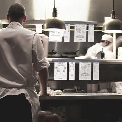 Restaurant Ticket Rack - 24 Inch, 2 Pcs (Check, Order Receipt Holder) for Commercial Kitchen, Cafes, Pubs, Bars - size: 24 Inch