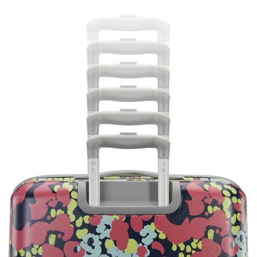 American Tourister Moonlight II Hardside Expandable Luggage with Spinner Wheels, Poppy Pattern, Carry-On 20-Inch - color: Poppy Pattern, size: Carry-On 22-Inch