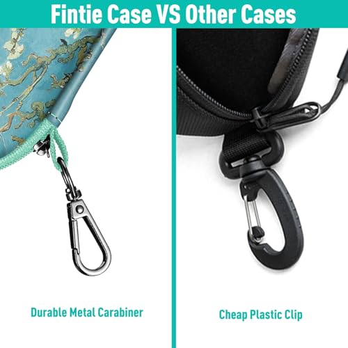 FINTIE Sunglasses Case, Hard EVA Shell Shockproof Sport Glasses Case - color: Z-blossom