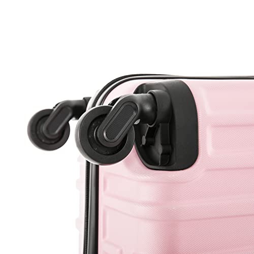 InUSA VASTY 28-Inch Large Hardside Spinner Luggage Lightweight Durable Pink - color: Pink, size: 28 Inch