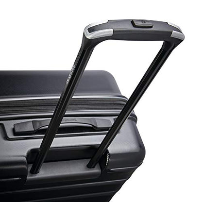 Samsonite Omni 2 Hardside 2 Piece Set - Includes Carry-On & Medium Checked Suitcases - 360° Dual Spinner Wheels - Integrated TSA Lock & Expansion - Amazon Exclusive - Midnight Black - color: Midnight Black, size: 2-Piece Set (Carry-on/Medium)