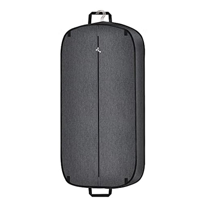 Limoomil 42" Heavy‑Duty Waterproof Garment Bag for Suits, Tuxedos & Coats - color: Darkgrey, size: 42" x 24" x 4"