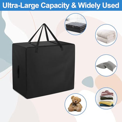 Folding Mattress Storage Bag Fits 4" Single Mattress - size: Fits 4" Single Mattress