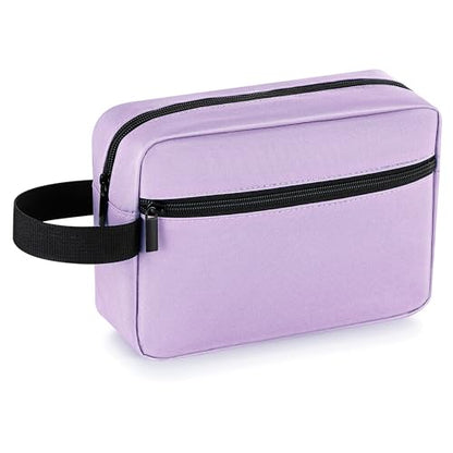Elviros Hanging Toiletry Bag, Lightweight Dopp Kit, Small, Lavender Purple - color: Lavender Purple, size: Small