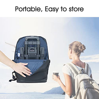 Car Seat Dolly for Airport, Foldable Car Seat Travel Cart & Roller - color: Black