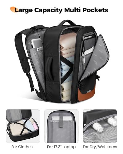 MATEIN Personal Item Travel Backpack 18x14x8, Spirit Frontier Airlines Size