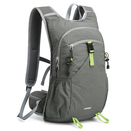G4Free 20L Hiking Backpack with Waist Strap for Women Men - color: Grey