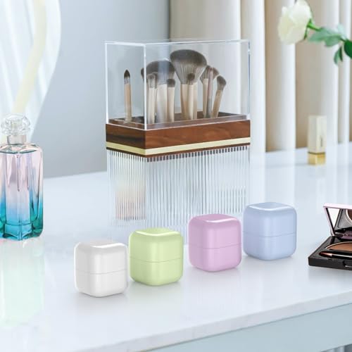 Travel Containers for Toiletries,4 Pack TSA Approved 1 oz Plastic Jars - size: 30ML(1oz)