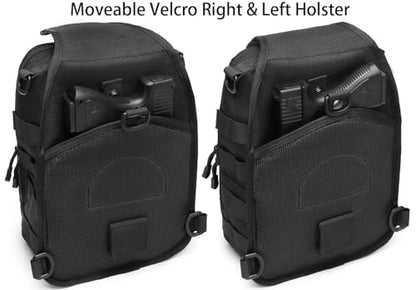 Tactical Sling Crossbody Bag Holster Shoulder Backpack 15L - color: Navy Blue