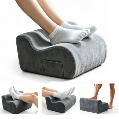 Foot Rest Under Desk, Used to Support The Feet (Light Gray, 001) - color: Light Gray, size: 001