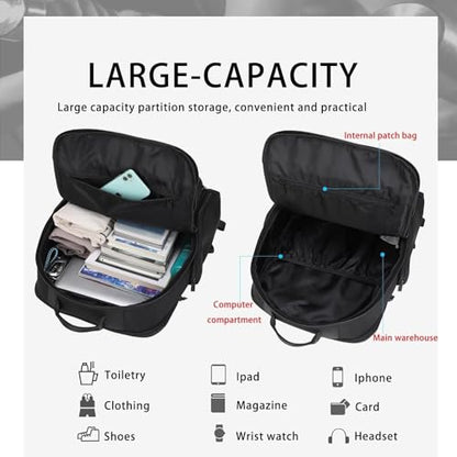 HEAD Large Business Backpack for Men,Travel Backpacks Fits 17.3 inch Laptop