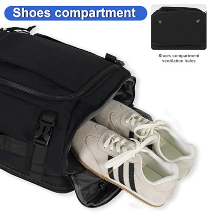 Carry On Travel Backpack Flight Approved Laptop Backpack for Women Men - color: Black, style: A