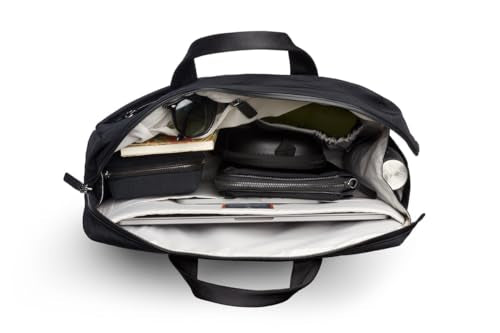Bellroy Tokyo Work Bag, Laptop Messenger - Raven | 20L laptop messenger bag made for work and commuting - color: Raven