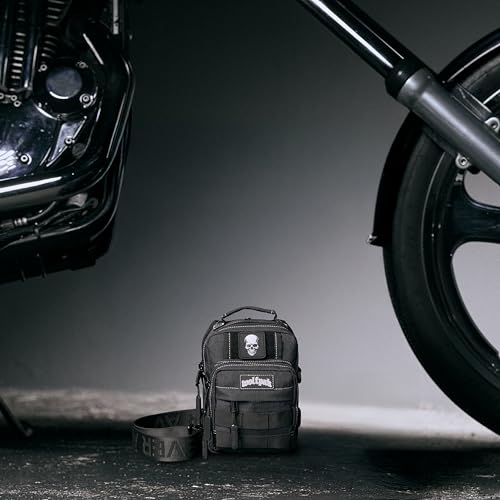 WOLFpak 4L Mini Tactical Sling Bag Crossbody - color: Deathwing