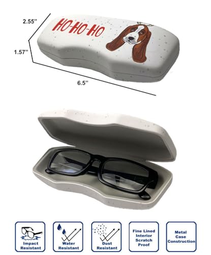 JAVOedge [4 PACK / 3 PACK], Printed Pattern Durable Hard Clamshell Eyeglass Case with Bonus Microfiber Cloth - color: Cats - Design G, size: 3 PACK