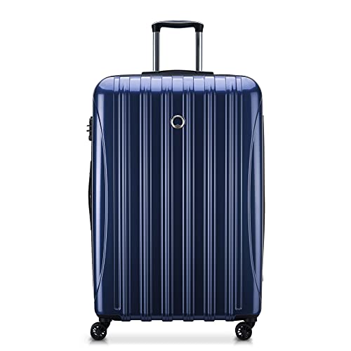 DELSEY PARIS Helium Aero 스피너 휠이 있는 확장 가능한 하드사이드 수하물, 블루 코발트, 단일 사이즈, Helium Aero 스피너 휠이 있는 확장 가능한 하드사이드 수하물 - color: 블루 코발트, size: Checked-Large 29 Inch