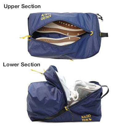 Ultralight Travel Shoe Bag 10L, Fits 2 Pairs Shoes, Large Water-Resistant Packing Cube. - size: M