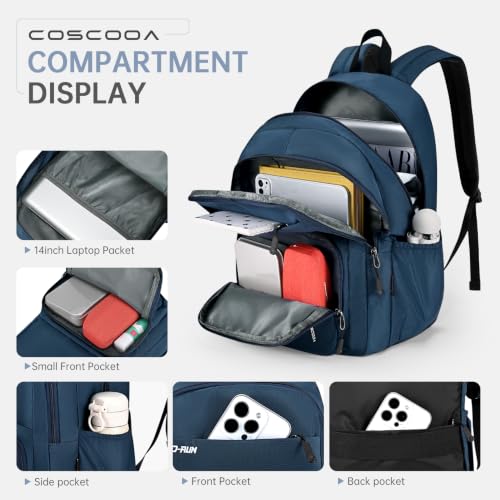 17x10x9 Personal Item Bag Carry On Backpack 20L Flight Approved - color: Grey