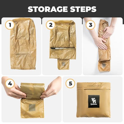 Lightweight Hiking Backpack 20L, Waterproof Foldable Packable Backpack for Travel Camping Daypack for Men Women - color: Black