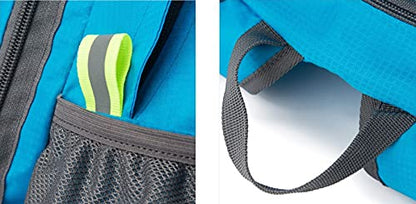 Backpack Packable Foldable Ultra Lightweight Water Resistant Durable Camping Travel Hiking Daypack for Men Women (Grey) - color: Grey