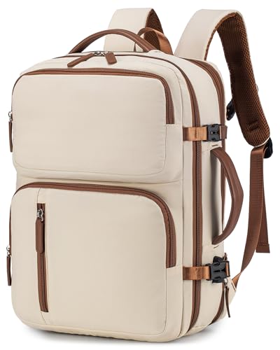 17x13x9 Personal Item Bag Travel Backpack for Men Women - color: White