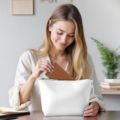 Soft Glasses Case for Sunglasses Eyeglass Slim Pouch - color: Caramel