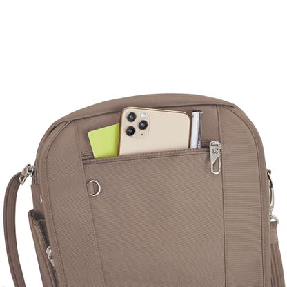 Travelon Anti-Theft Classic Medium Tour Bag - color: Hazelnut