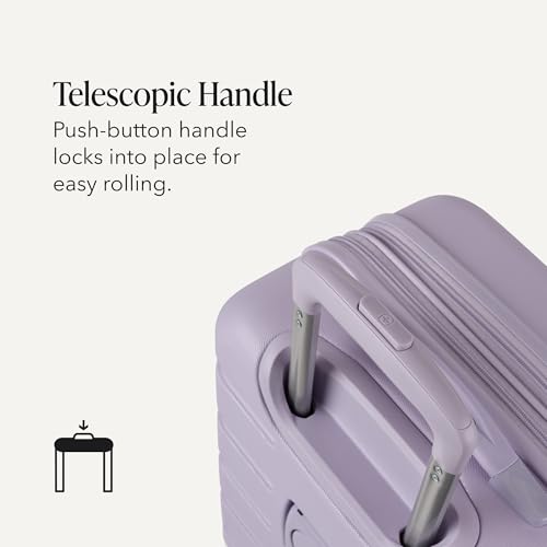 SWISSGEAR Signature Hardside Expandable Carry-On Spinner Luggage, ABS Construction, TSA-Friendly Lock, and Built-In Cupholder, Evening Haze, 19-Inch - color: Evening Haze, size: Carry-On 19-Inch