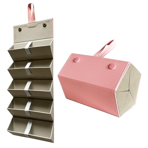 Longjet Sunglasses Organizer Travel Glasses Case Eyeglasses Storage Box - color: Pink