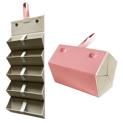 Longjet Sunglasses Organizer Travel Glasses Case Eyeglasses Storage Box - color: Pink