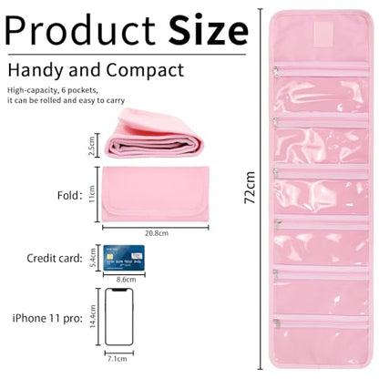Money Organizer with Zipper,Cash Envelopes Budget Binder - color: Pink