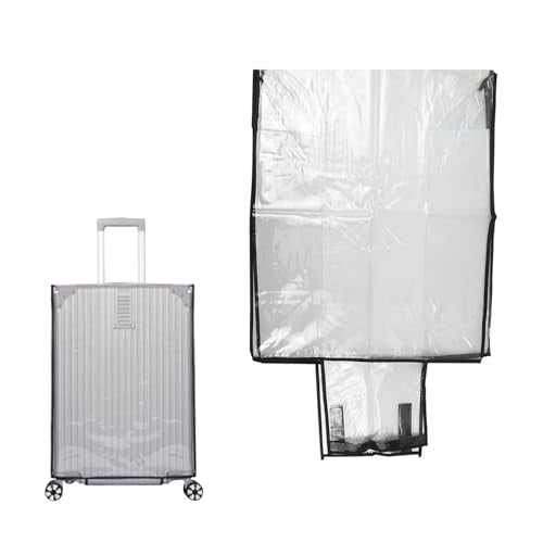 1PCS Clear Luggage Cover Protectors for 28 Inch Suitcase - size: 28 inch