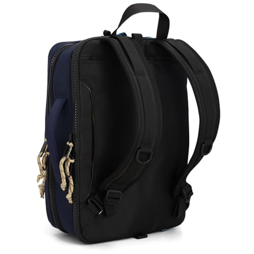 Topo Designs Global Briefcase + Travel Pack (Navy/Sahara) - color: Eco-friendly / Navy / Sahara