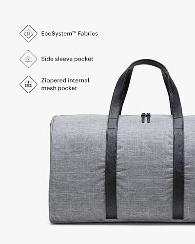 Herschel Unisex Novel Duffle - color: Raven Crosshatch, size: Tech - 45L