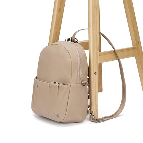 Pacsafe Citysafe CX Anti Theft Convertible Backpack - color: Taupe