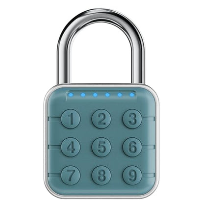 Locker Lock, 6-Digit Keypad Combination Lock for Gym Lockers - color: Deep Ocean Blue, size: 1 Pack