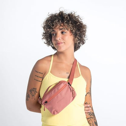 Sherpani Hyk, Small Sling Bag, Lightweight Travel Fanny Pack - color: Desert